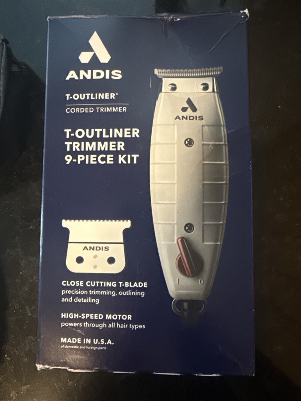 Andis 04710 T-Outliner Trimmer - Gray. Open Box